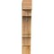 Ekena Millwork Balboa Block Rough Sawn Bracket, Western Red Cedar, 4"W x 16"D x 24"H BKT04X16X24BOA05RWR - alternate 3